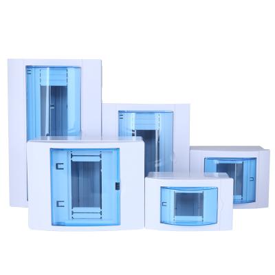 China ZC-Ds12 Outdoor Rack Full Plastic Control Panel MCB Enclosure Box Distribution Box for sale