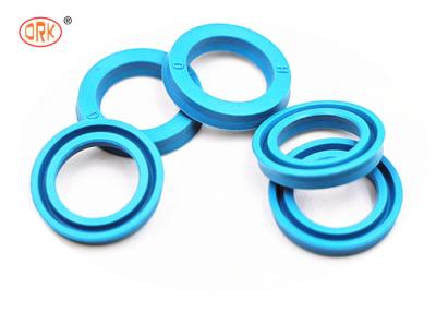 China Blue OEM Abrasion Resistant Hydraulic Rubber Seals for sale