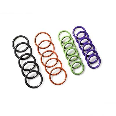 China REACH Certified ORK Silicone O-Ring for Seals in Yellow Black Green White Brown Red Blue for sale