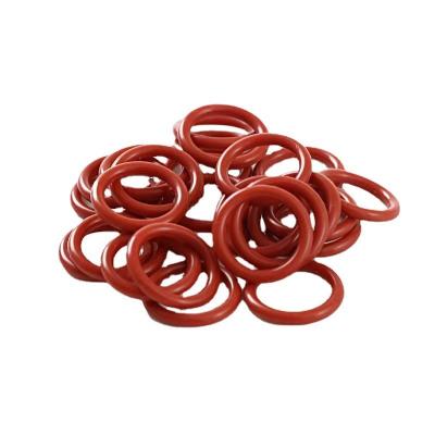 China Soft Silicone FKM FPM O-Ring Seals Outlet Product met aangepaste kleur door ORK Direct Te koop