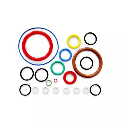 China Customized Color Pipe Rubber Seal AEM EPDM FKM NBR Heat Resistant Rubber O Rings for sale