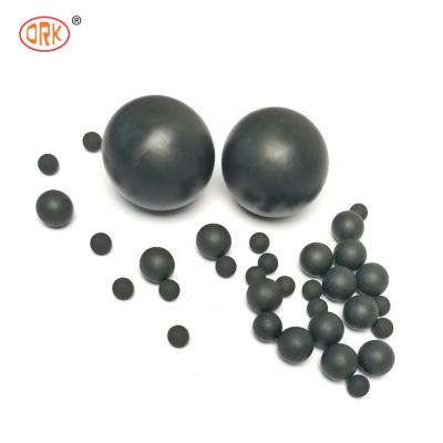 China Hard Mechanical Rubber Seal Heat Low Temperature Resistance Solid Silicone Rubber Ball for sale