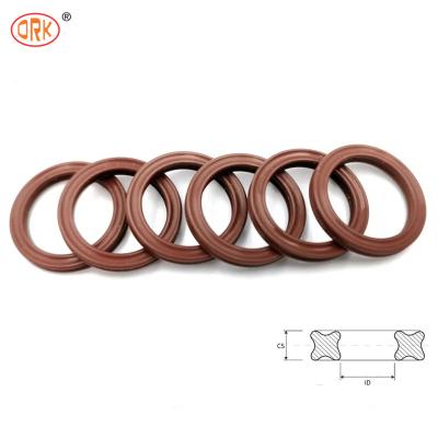 China Quard Ring Hydraulic Oil Seal NBR 90 Shore X Ring Seal OEM For Mechanical Seal Burgmann for sale