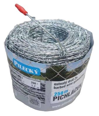 China Construction High Quality 400m Coil Galvanized Barbed Wire For Farm Fence for sale