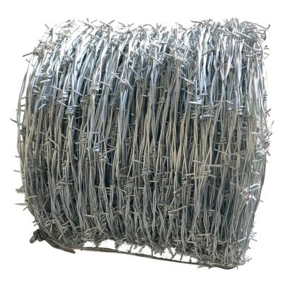 China Construction Razor Barb Wire Price Per Roll Galvanized Barbed Wire for sale