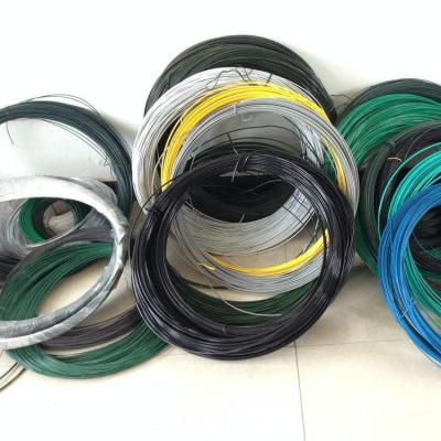 China Industry PVC Coated Wire Pvc Iron Wires In Different Colors For Fastening for sale