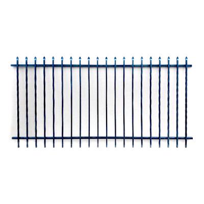 China Good Yard Price Iron Fence Panels Steel Fence Powder Coated for sale