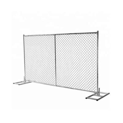 China Easily Assembled High Quality Galvanized And Powder Coated Temporary Fence Construction Site Fencing for sale