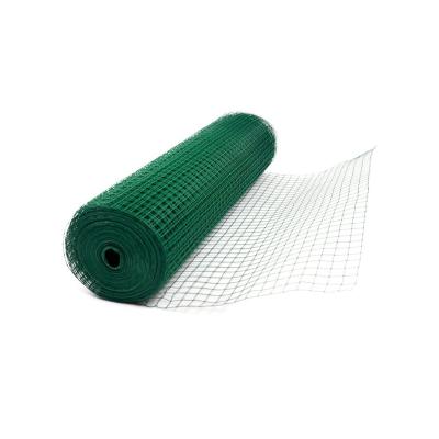 China Construction Wire Mesh Pvc Wire Mesh Roll/Plastic Coated Welded Wire Mesh Green Color Welded Wire Mesh for sale