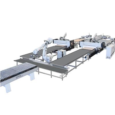 China Factory Excitech door/furniture production line wardrobe/desk board for sale