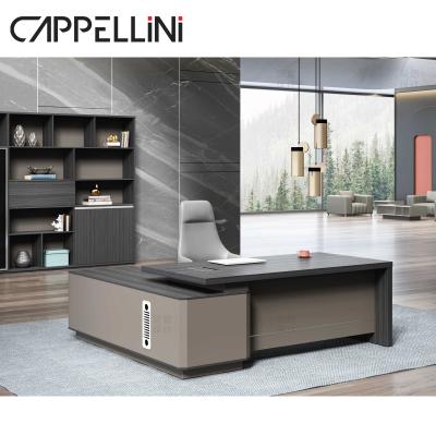 China Other Luxury Executive Modern Computer Desk Chair Office Computer Desk Furniture MDF L Shaped Desk for sale