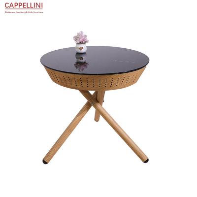 China Fashion adjustable multifunctional wooden coffee table corner living room fashion side (waist) table decoration popular for sale