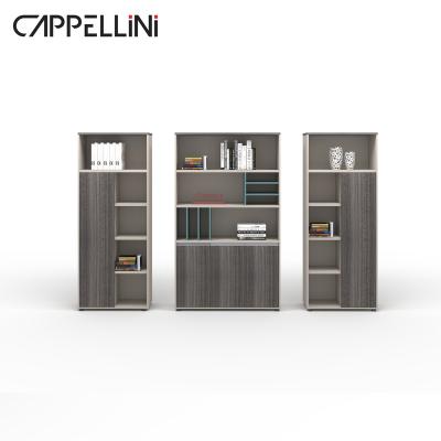 China Fashionable Wooden Cabinet (Other) New Design Adjustable For Modern Office Furniture Open Area Bookcase Filing Cabinet for sale