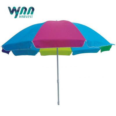 China Sun Beach Advertising Custom Made Umbrellas , Garden Folding Custom Outdoor Umbrellas for sale