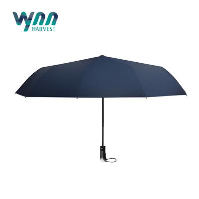 Chine Parapluies faits sur commande protégeant du vent, parapluie fait sur commande simple de pongé automatique à vendre