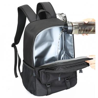 China Insulated backpack  food delivery lunch bag for picnic short journey  Ice pack fresh storage food/milk/drinks for sale