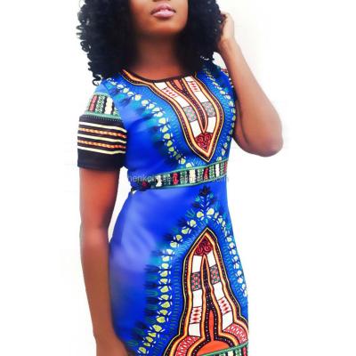 China Breathable Designs Maxi Dress African Dress African Kitenge Dress Styles for sale