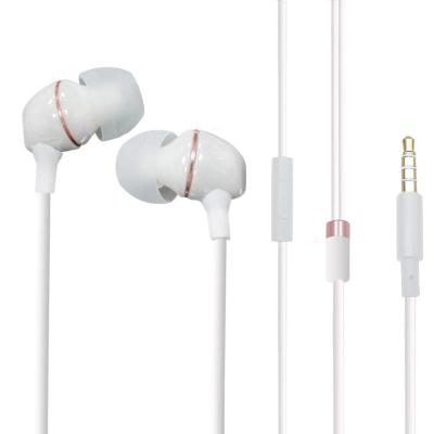 China Perfect White Noise 2022 Headphones Free Shipping High Fidelity Noise Canceling Ceramic Earphone Cable Jack Earbuds 3.5mm Wired Earphone for sale