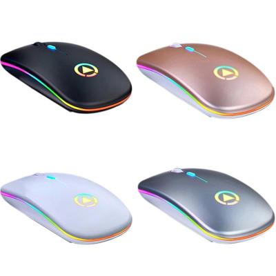 China Super Slim Receiver 1600DPI USB 2.4GHz High DPI 1600 Cheap Radio Gaming Mouse Rechargeable Mouse For PC Laptop Computer for sale