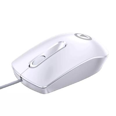 China Fashion High DPI 1200 White USB Wired Adjustable Mouse 1200DPI Computer Gaming Mouse For Laptop PC for sale