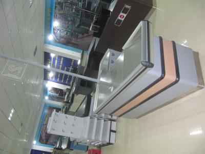 China Stainless Steel Supermarket Shop Counter Table Customized Standard for sale