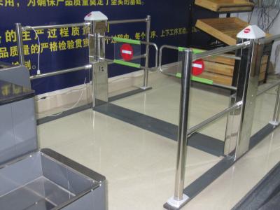 China Full Automatic Bi-Directional Supermarket Swing Gate Turnstiles Security Gate For Office for sale