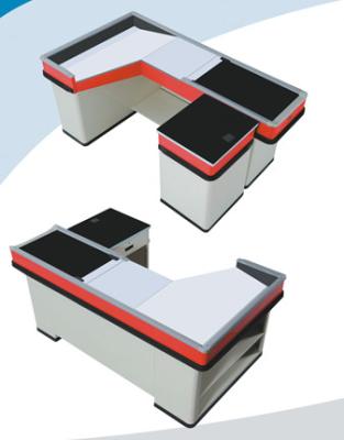 China Aluminium Alloy / SS Cashier Counter Desk With Motor 1.5m3 for sale