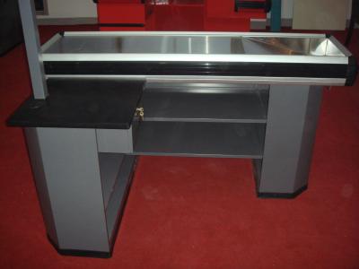 China Standard Aluminum Commercial Checkout Counters Cash Counter For Retail Store for sale