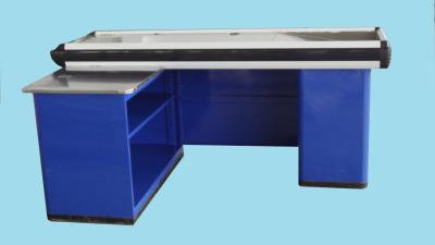 China Simple Conveyor Belt Left Express Checkout Counter Equipment for sale