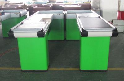 China Motored Convenience Store Checkout Counter Equipment CE / ISO9001 for sale