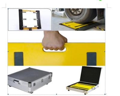 China Axle Car Weigh Scale Axle Wireless Handheld Protection for sale