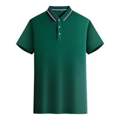 China 100% Oversized Polo Men Shirts Custom Embroidered Print Logo Polo Plain Golf Plus Size Anti-Wrinkle Cotton Polyester Mens T-shirt for sale