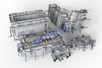 China Grande Rotomolding molda para as peças plásticas de limpeza do tanque de água fresca do corpo da máquina à venda