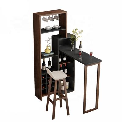 China Eco-Friendly Quality Assurance Customized Luxury Bar Cabinets Practical Professional Wooden Bar Cabinet for sale