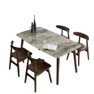 China Factory direct sales sets customized practical professional wood dining table and chairs sets dining tables and chairs dining table for sale