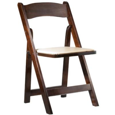 China (Height) Adjustable Folding Padded Wooden Chairs for sale