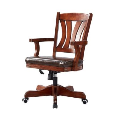 China (Size)Adjustable Good Selling Customized Practical Professional Executive Office Chair Solid Wood Office Visitor Chair for sale