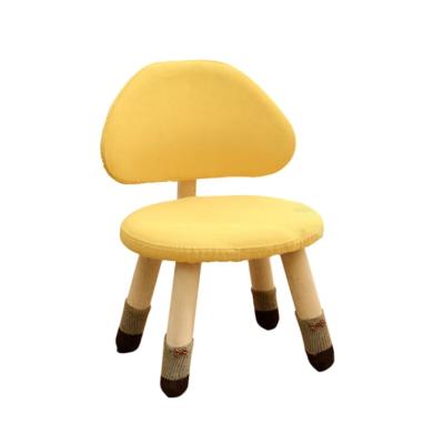 China Solid Simple Style Nordic Home Furniture Kids Chair Stool Wooden Chair for sale