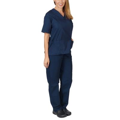 China V-neck first-rate thin fashionable hospital hospital design nurse uniform uniform for sale