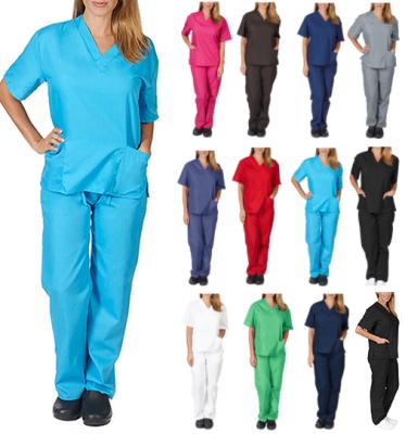 China Medical Hospital Design Top Class Multicolor Spa Uniform Hospital Uniform Scrubs for sale