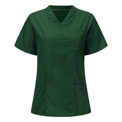 China Cheap price custom designer hospital madical nurse scrub top uniform for women for sale