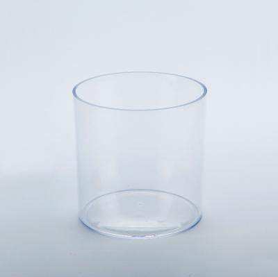 China Minimalist Crystal Acrylic Cylinder Vase, clear plastic flower pot /Vase for home wedding decoration for sale