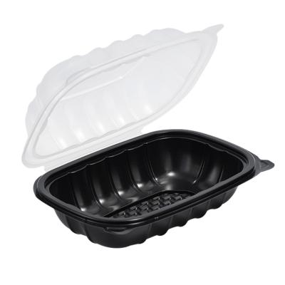 China High Quality Microwavable Plastic Storage Food Container Disposable Takeout Box With Lid for sale