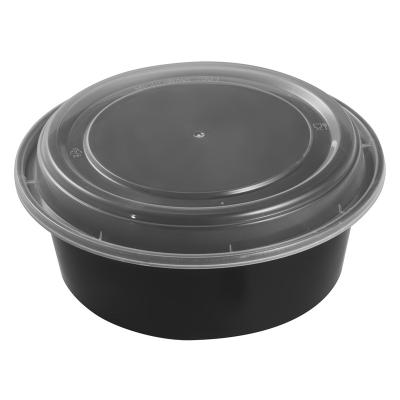 China 40 Ounce Microwavable Round Injection Microwavable Kitchen Food Storage Container With Lids for sale