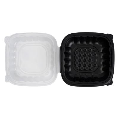 China Restaurant Microwavable Portable Food Disposable Container With Lids Plastic for sale