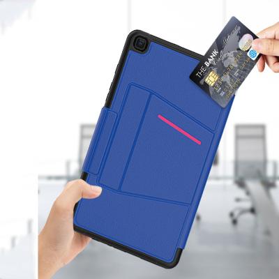 China 100% Perfect Fit Magnet Kickstand Leather Case Cover For Samsung Galaxy Tab A7 Lite 8.7 Sm-T500 Sm-T505 Hard Shell for sale