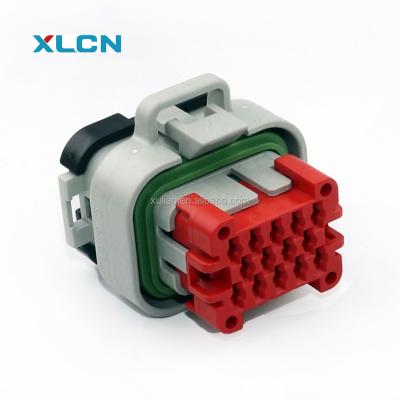 China 14pin waterproof automotive auto electrical sockets PBT V-0 776273-4 waterproof for sale