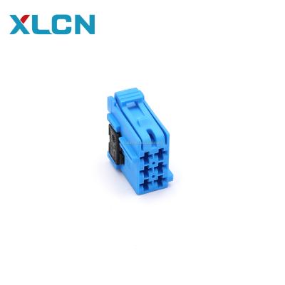 China 6 Pin Timer Automotive Waterproof Male System Cable Electrical Socket For Computer 1-965640-1 for sale