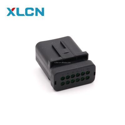 China Automotive Connector 776438-3 XLCN 12 Pin Male Blade Waterproof Auto Connector for sale