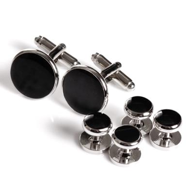 China Classic Novelty Enamel Mens Accessories Porcelain Cufflinks for sale